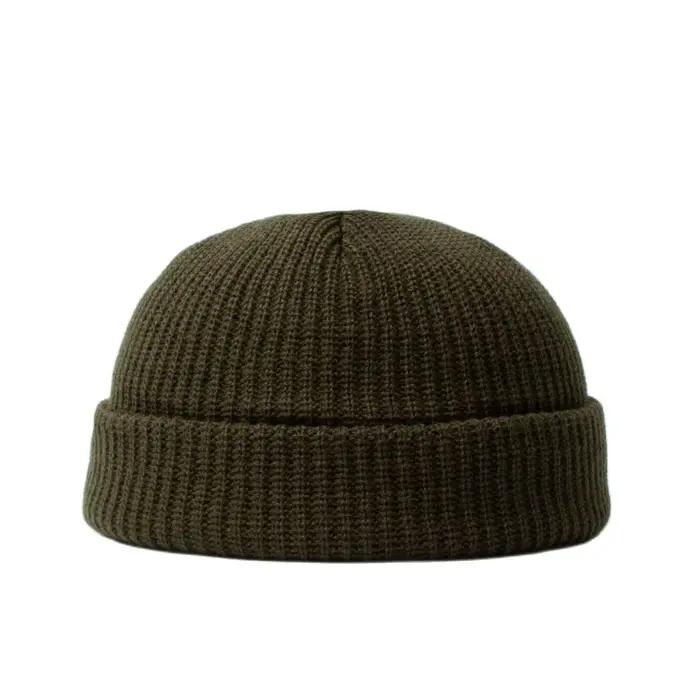 Bonnet d'hiver chaud sans bord pour hommes