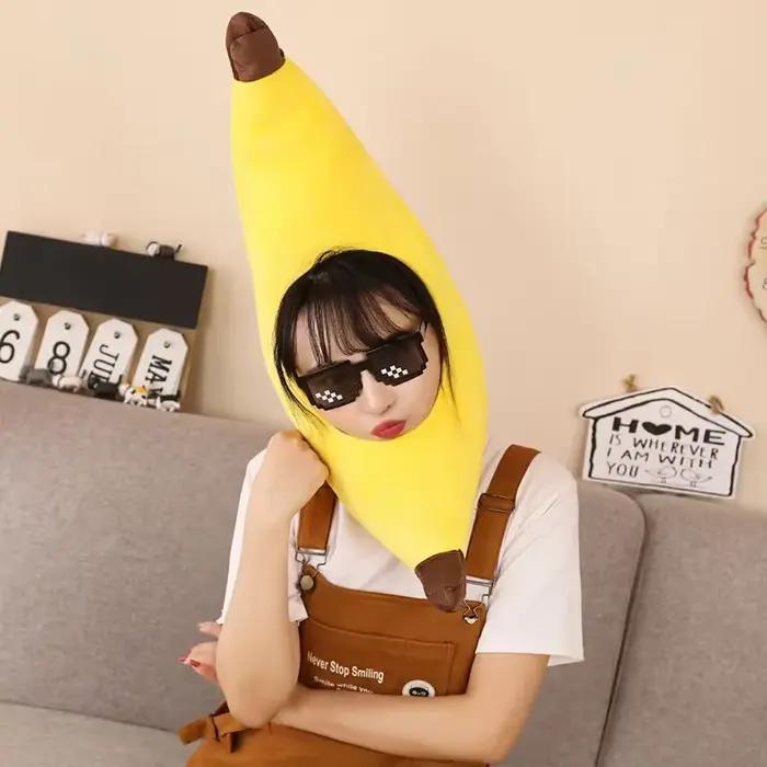 Chapeau de Costume de fête banane drôle