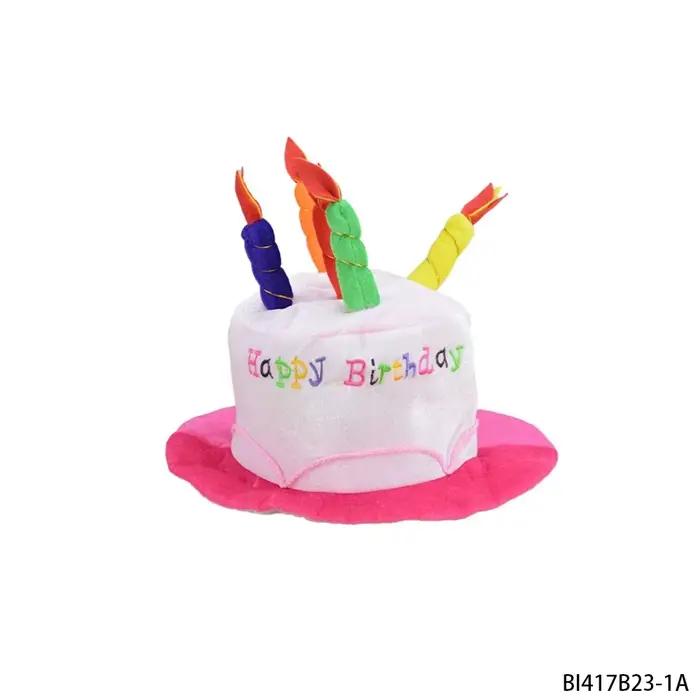 PESENAR Chapeau d’anniversaire rose
