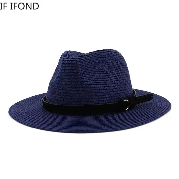 Chapeau de paille pour hommes et femmes