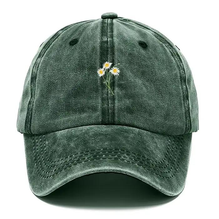 Casquette de Baseball en coton délavé Vintage