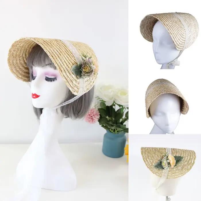 Chapeau de paille Lolita style français