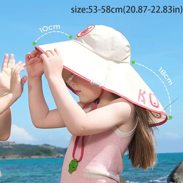 Chapeau de protection solaire pour enfants