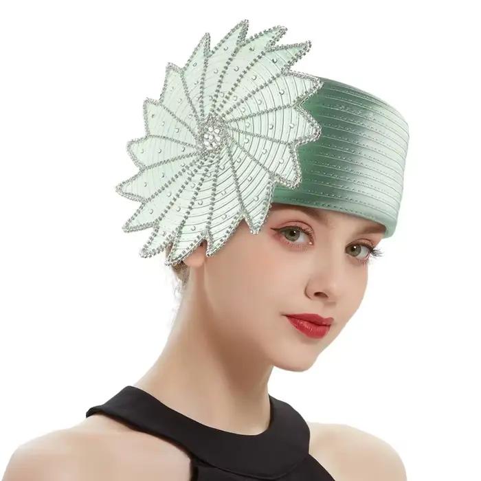 Chapeau d'église pour femmes et fascinateur Kentucky Derby