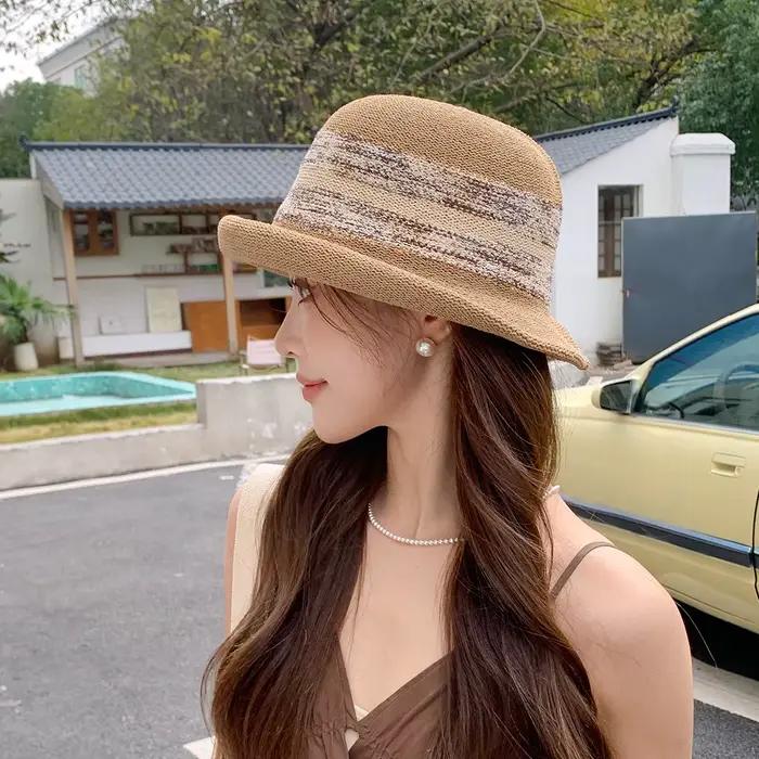 Chapeau Fedora en paille
