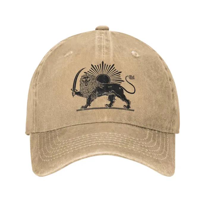 Iran Original drapeau symbole soleil casquette de Baseball décontracté unisexe hommes lavé camionneur chapeau livraison