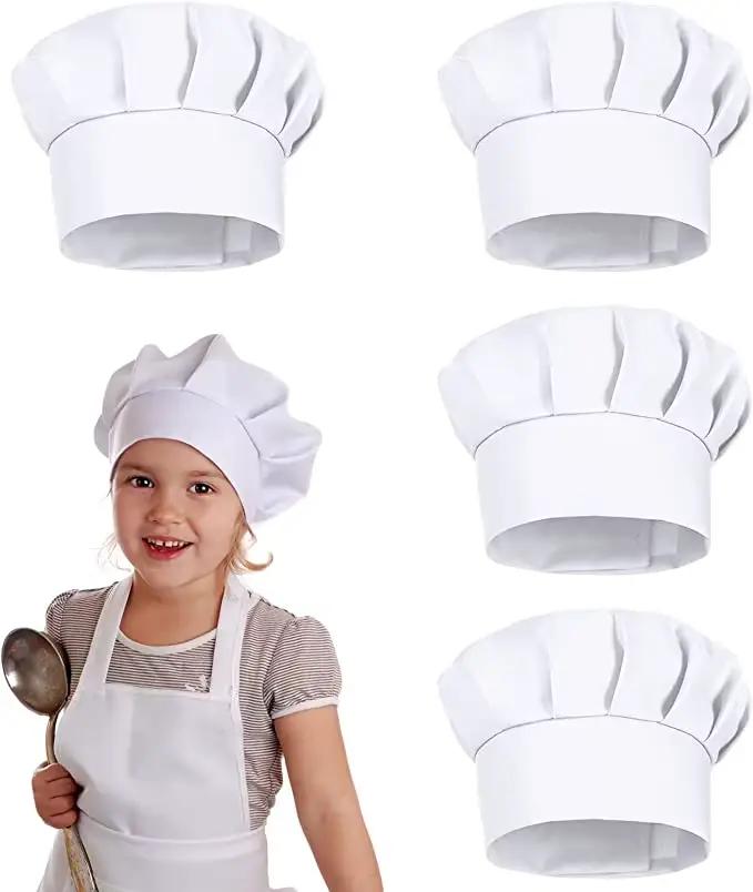 4 chapeaux de chef pour enfants