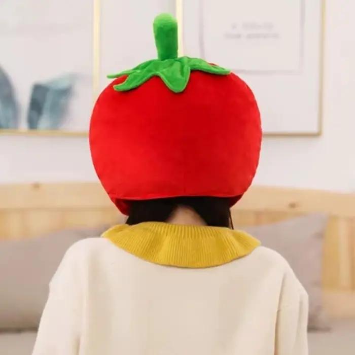 Chapeau de fruits au Design de dessin animé drôle