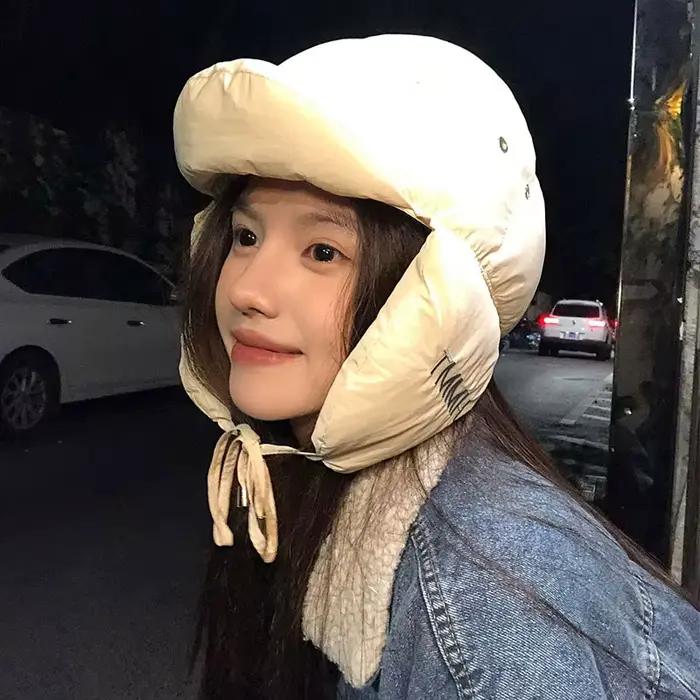 Chapeau Lei Feng brodé pour hommes et femmes