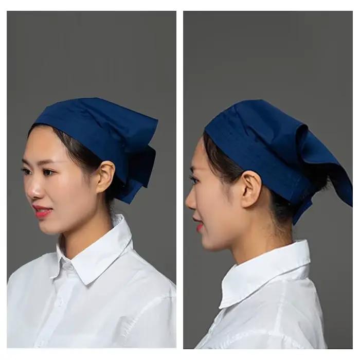 Chapeau de chef japonais unisexe