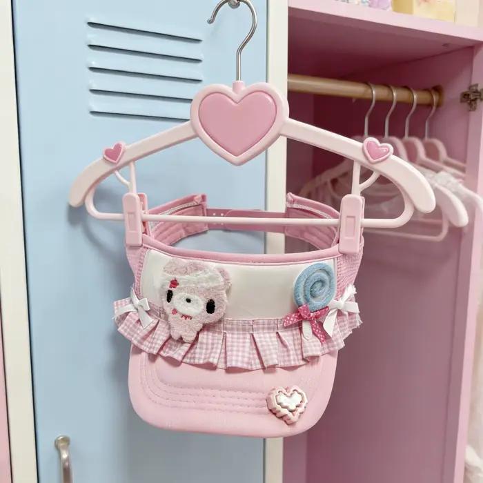 Visière à volants Kawaii Bear