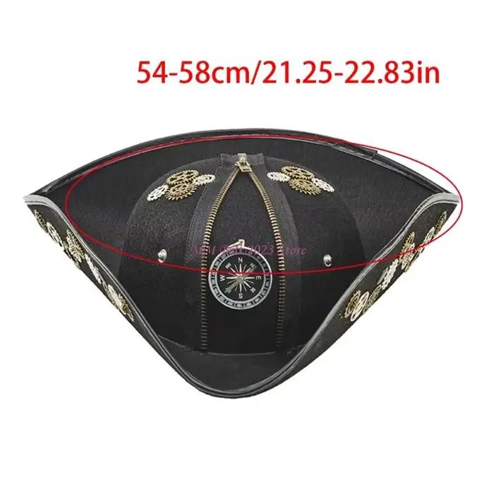 49ME – chapeau Pirate élégant pour femmes hommes