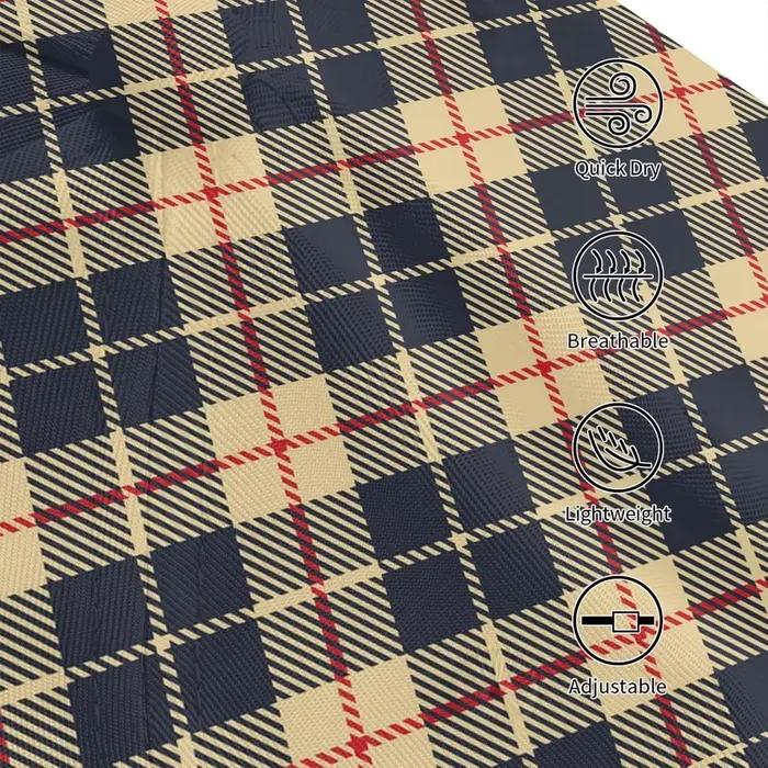 Casquette de Baseball classique à carreaux Tartan pour hommes et adultes
