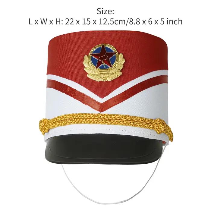 Chapeau de fanfare pour garçons et filles