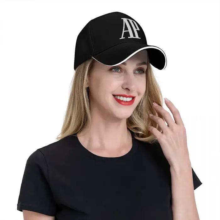 Casquette de baseball noire avec logo AP