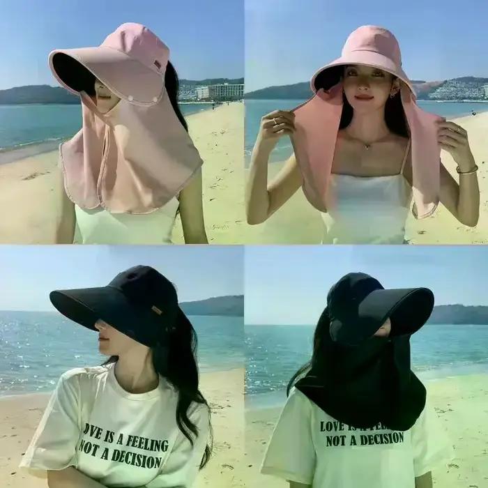 Chapeau pare-soleil anti-UV pour femmes