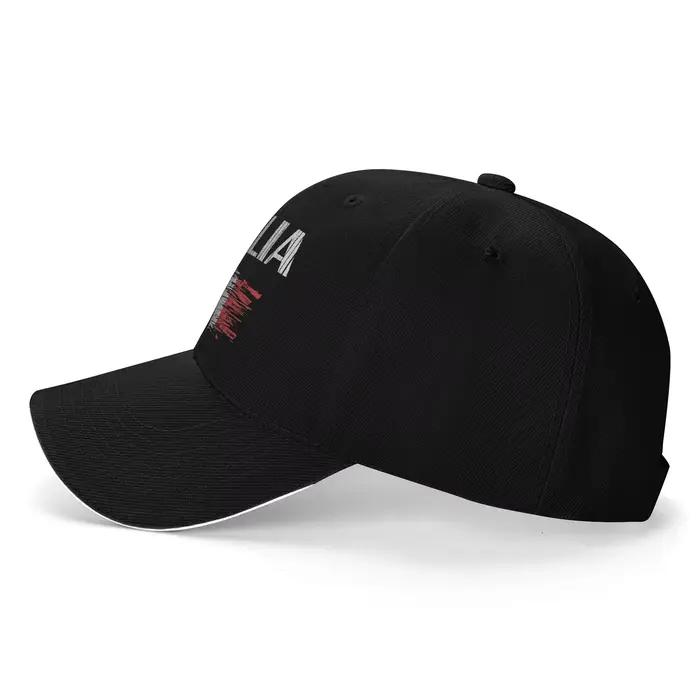 Casquette de baseball vintage drapeau italien unisexe pour homme
