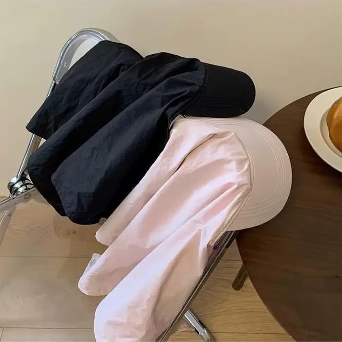 1 pièce Casquette-foulard coréenne à lanières pour femmes et filles
