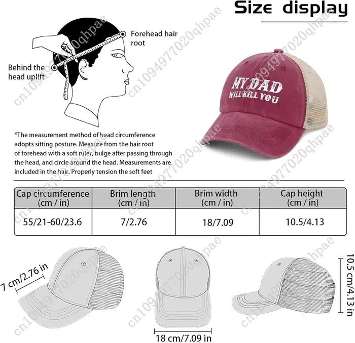 Mon papa vous tue le chapeau drôle camionneur chapeaux hommes casquette de Baseball cadeaux drôles