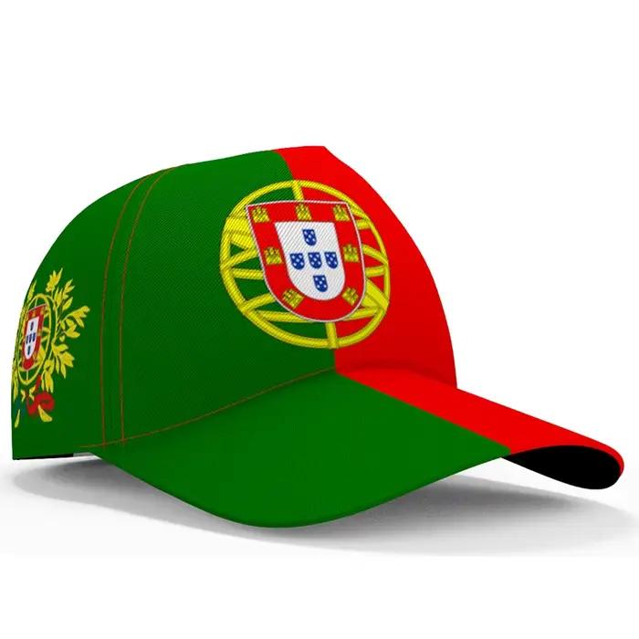 Casquettes de baseball du Portugal avec logo d'équipe sur mesure