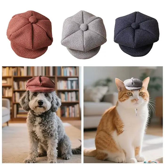 Chapeau rétro style newsboy S/L