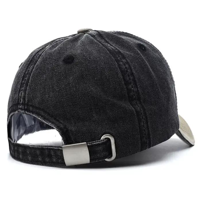 Casquette de baseball vintage à cinq panneaux pour hommes