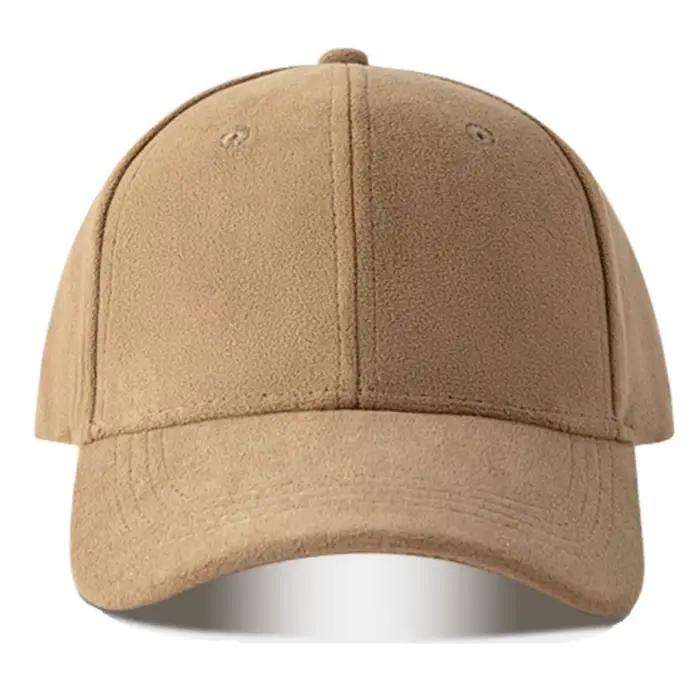 Casquette de baseball en velours coréen unisexe