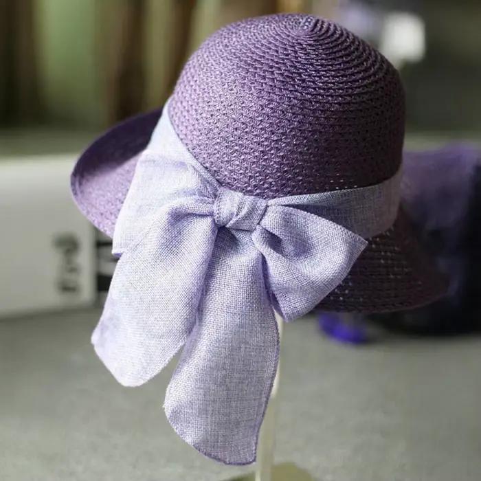 Chapeau de paille d'été pour femmes