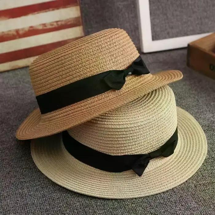 Chapeau de soleil plat de haute qualité