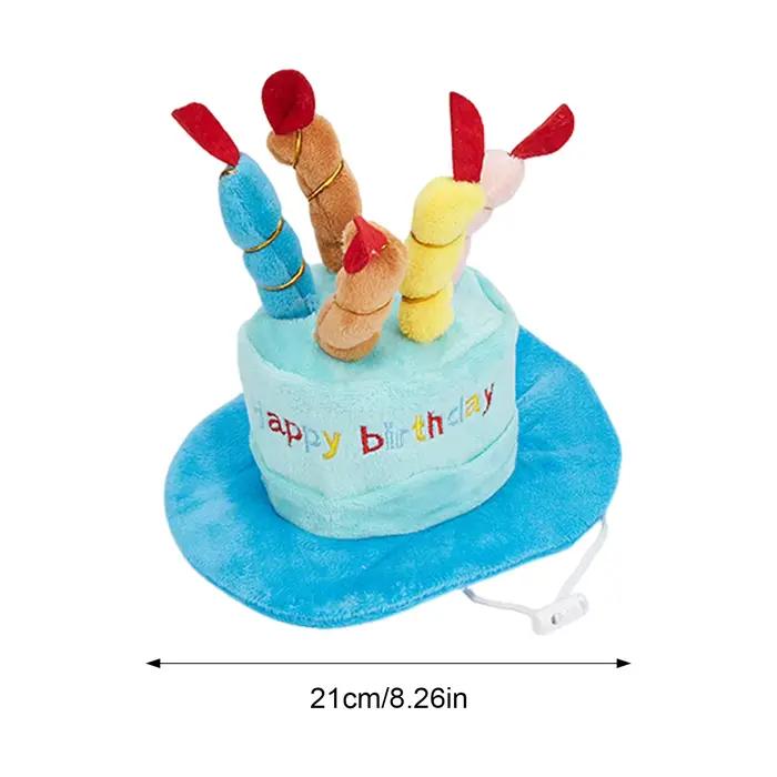 Chapeau d'anniversaire pour animaux de compagnie
