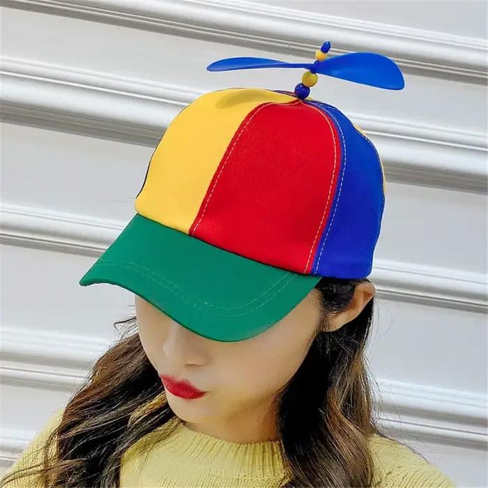 Casquette de baseball arc-en-ciel pour garçons et filles