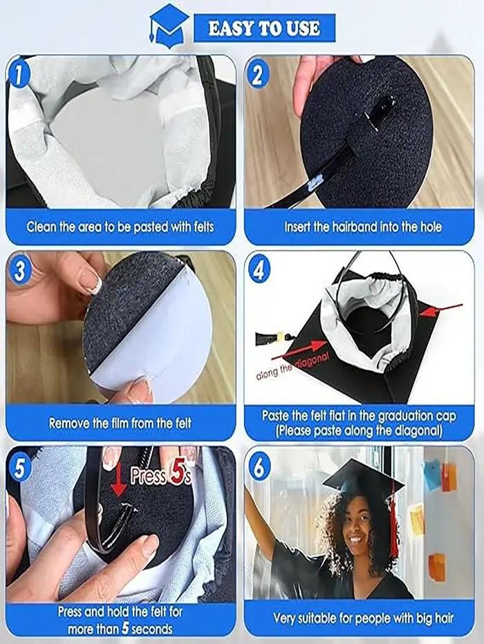 Bandeau pour chapeau de remise de diplôme