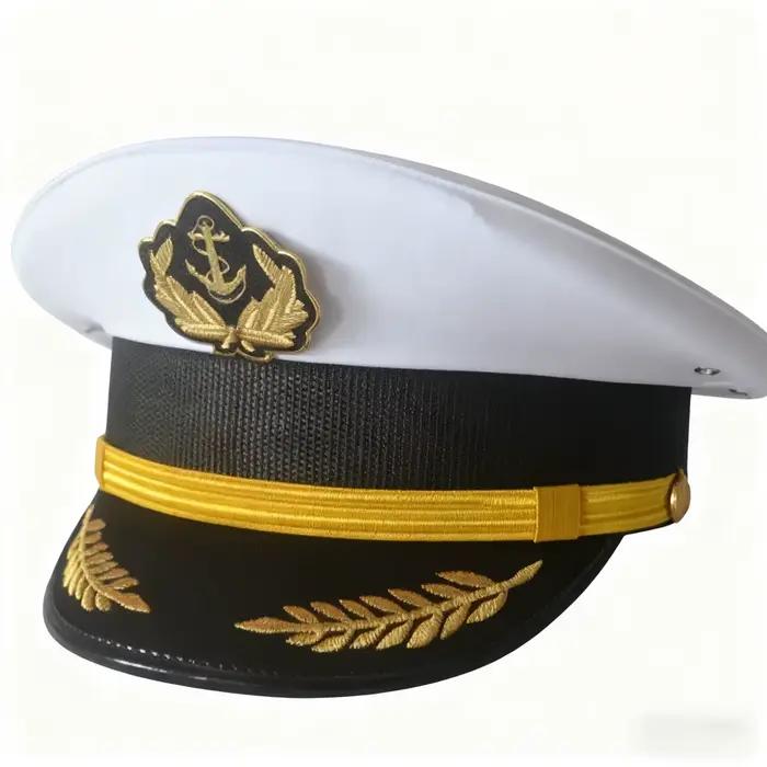 Casquette à visière de marin pour hommes et femmes
