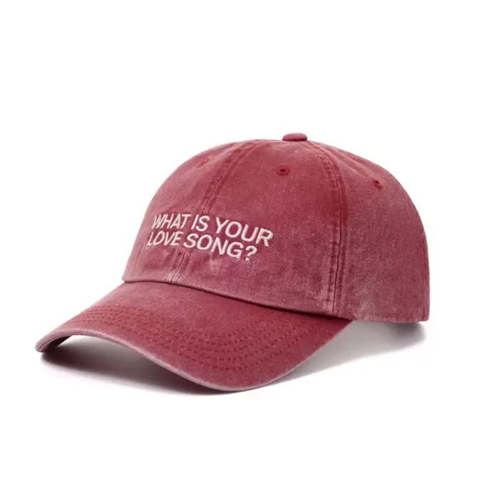Casquette de baseball Kpop What Is Your Love Song Same