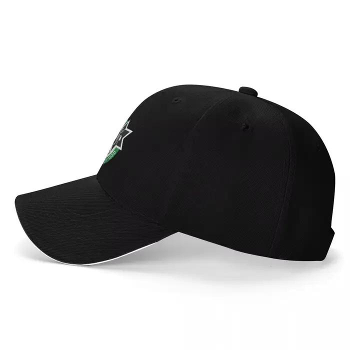 Casquette de baseball Maccabi Haifa tricotée en polyester multifonctionnelle pour homme et femme avec bande réglable et doublure confortable pour extérieur et activités de plein air