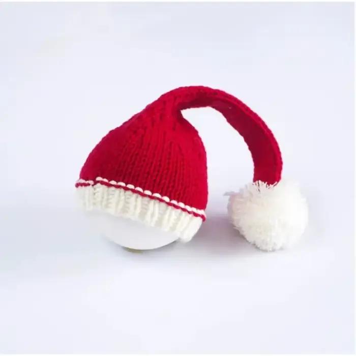 Chapeau Photo de père noël pour nouveau-né