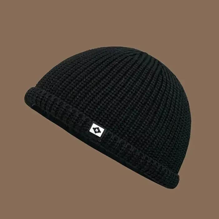 Chapeau tricoté doux coupe-vent Hip Hop
