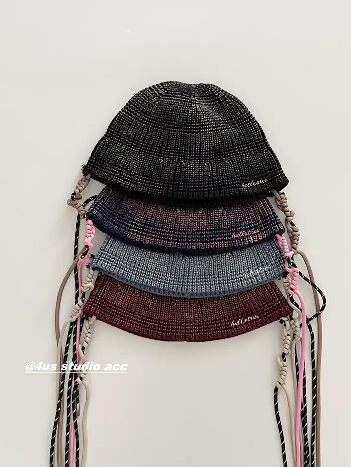 Chapeau tricoté d'automne et d'hiver pour femmes