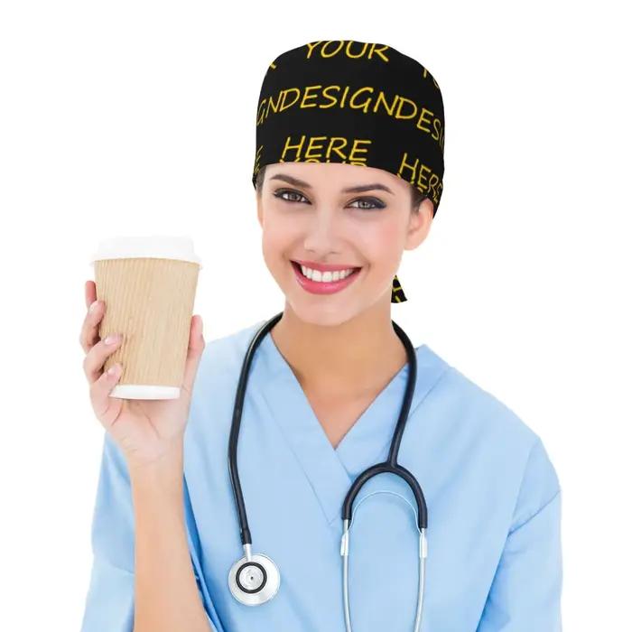Personnalisez votre Photo Logo texte impression casquette de travail chapeaux chirurgicaux
