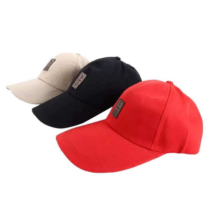 Casquettes Snapback style coréen en cuir PU avec logo