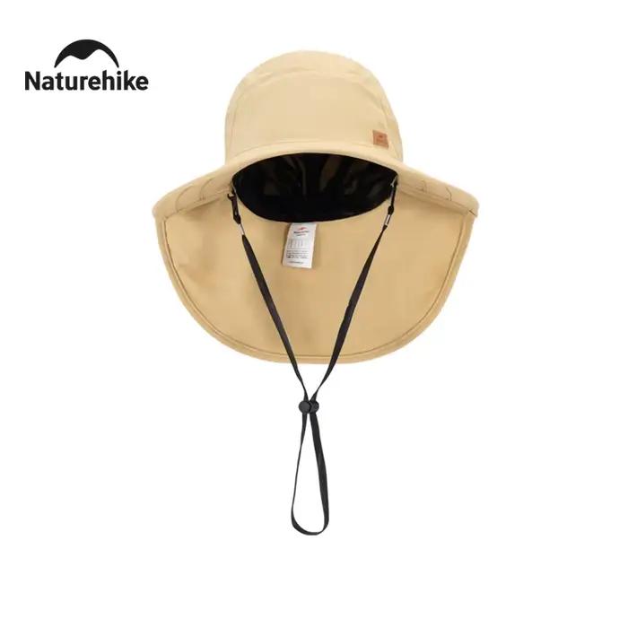 Naturehike 2026 Nouvelle Casquette de Camping Pliable et Réglable UPF50+ Protection Solaire Ultralégère 9cm Largeur Anti-Vent pour Activités de Plein Air