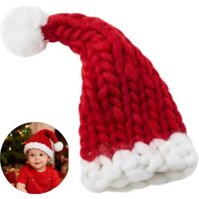 Chapeau de père noël pour nouveau-né
