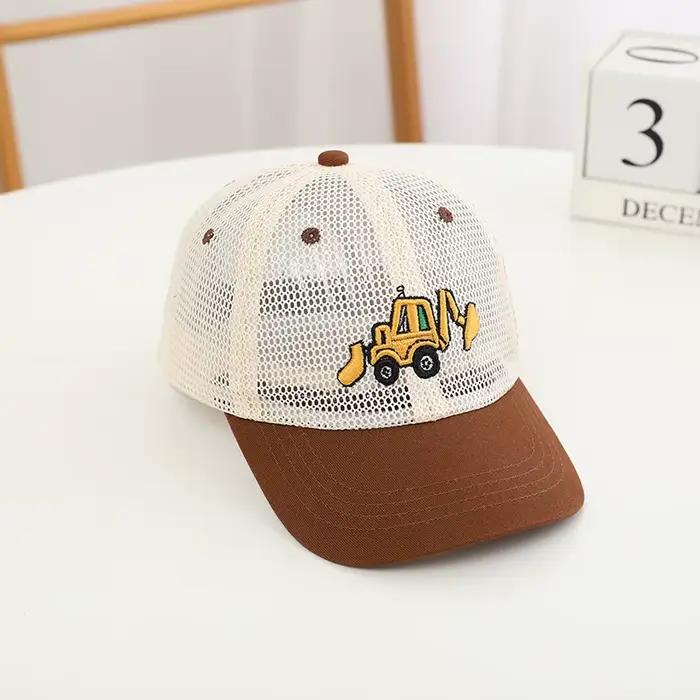 Chapeaux de baseball brodés pour garçons
