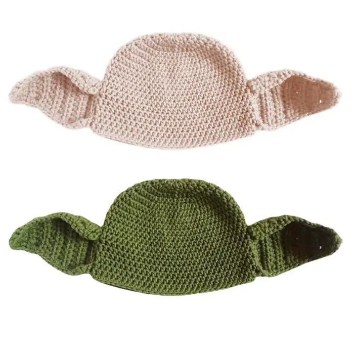 Chapeau tricoté à grandes oreilles