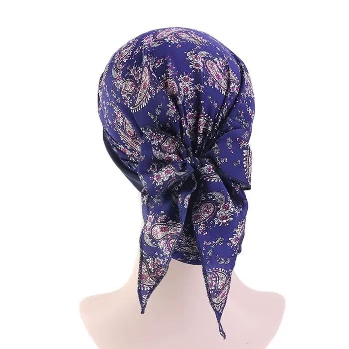 Nouveau turban pré-noué pour femme