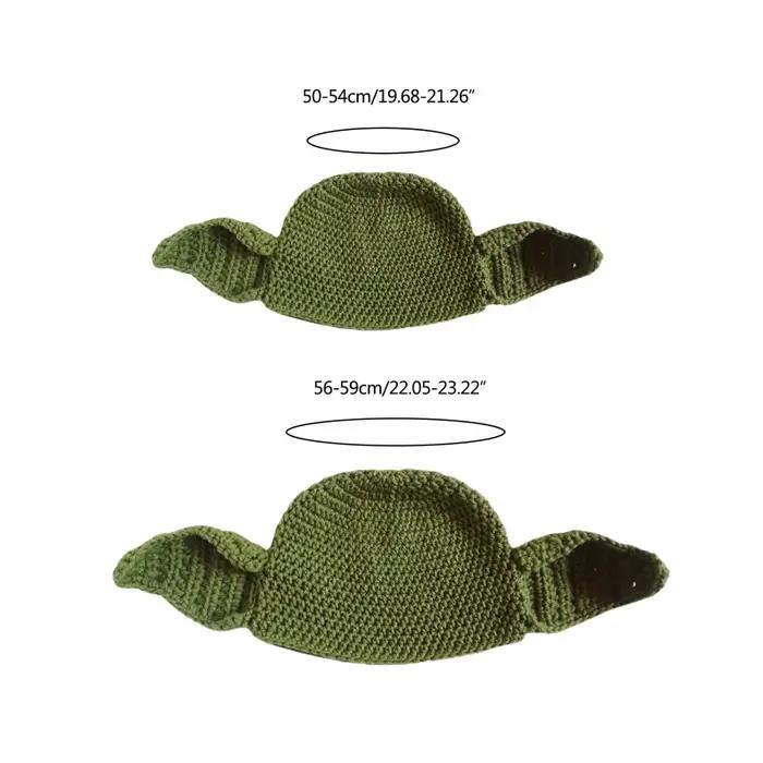 Chapeau tricoté à grandes oreilles