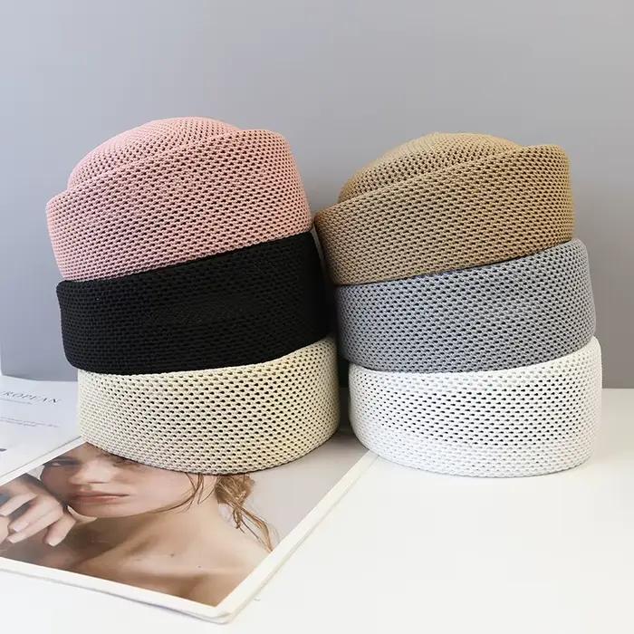 Béret d'été en maille respirant pour femme
