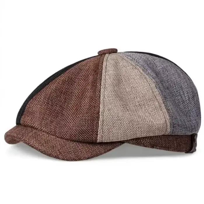 Béret rétro pour hommes et femmes