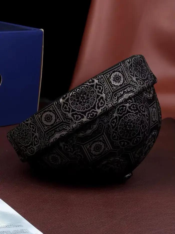 Chapeau rétro en cuir véritable