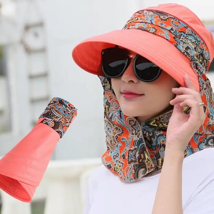 Chapeau de soleil anti-UV pour femmes